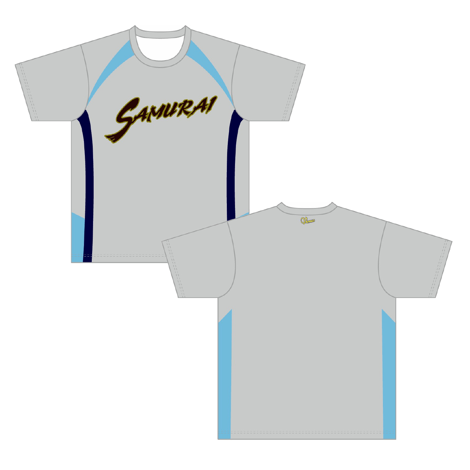 【記入あり】侍 オリジナルイージードライTシャツ