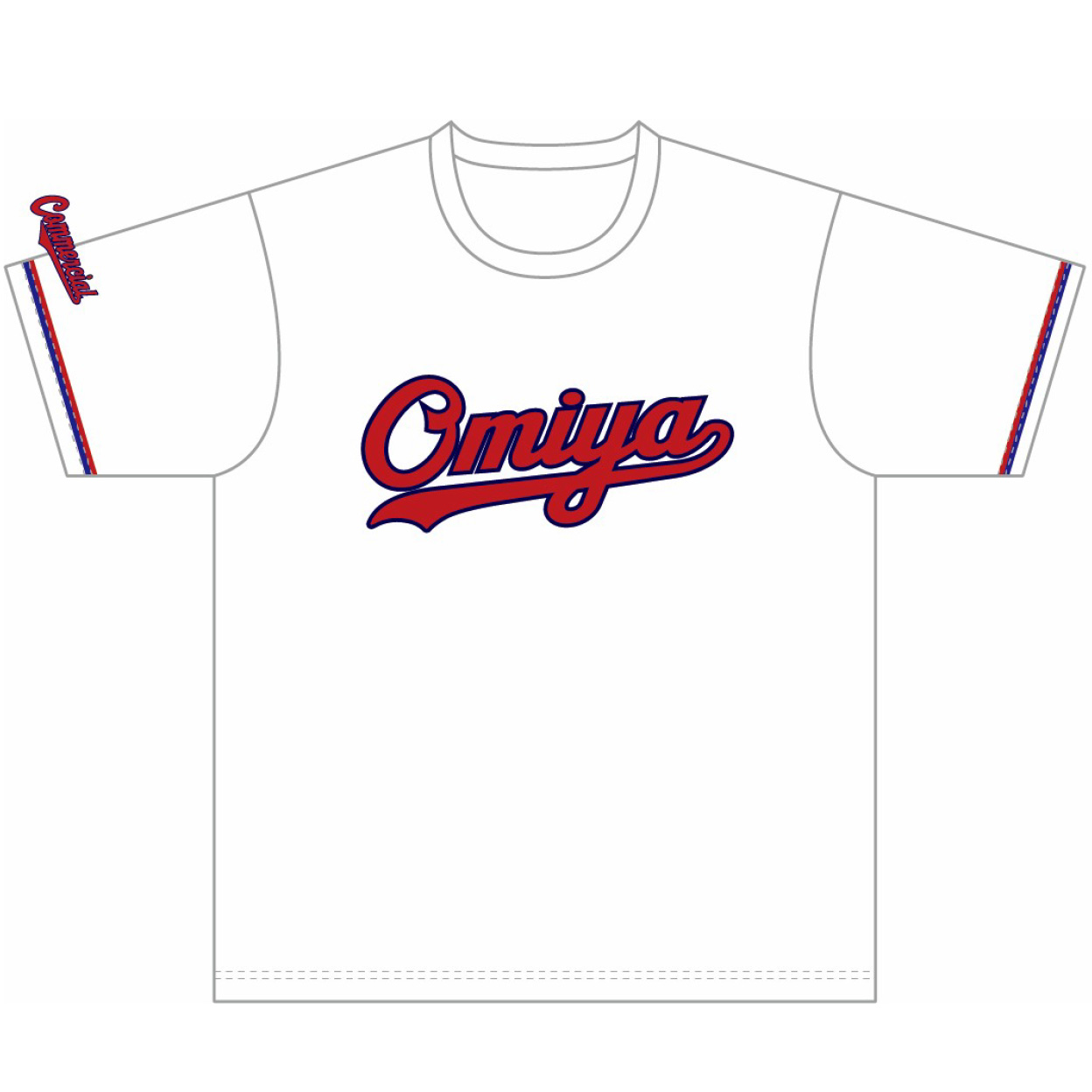 【記入あり】大宮商業  オリジナルイージードライTシャツ