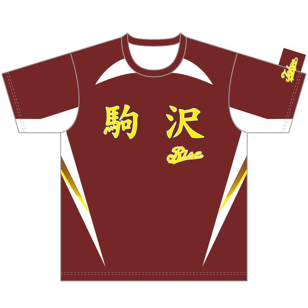 【記入あり】駒沢RISE オリジナルイージードライTシャツ